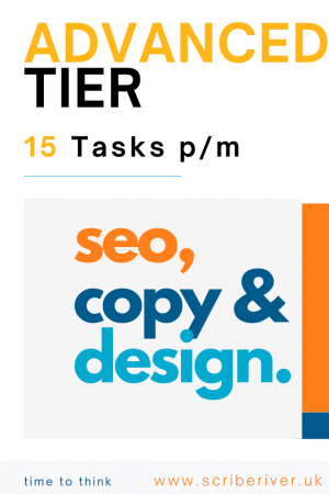 Advanced Tier SEO Copywriting services scriberiver