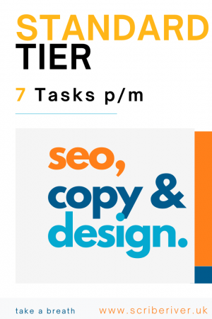 Standard Tier SEO Copywriting services scriberiver